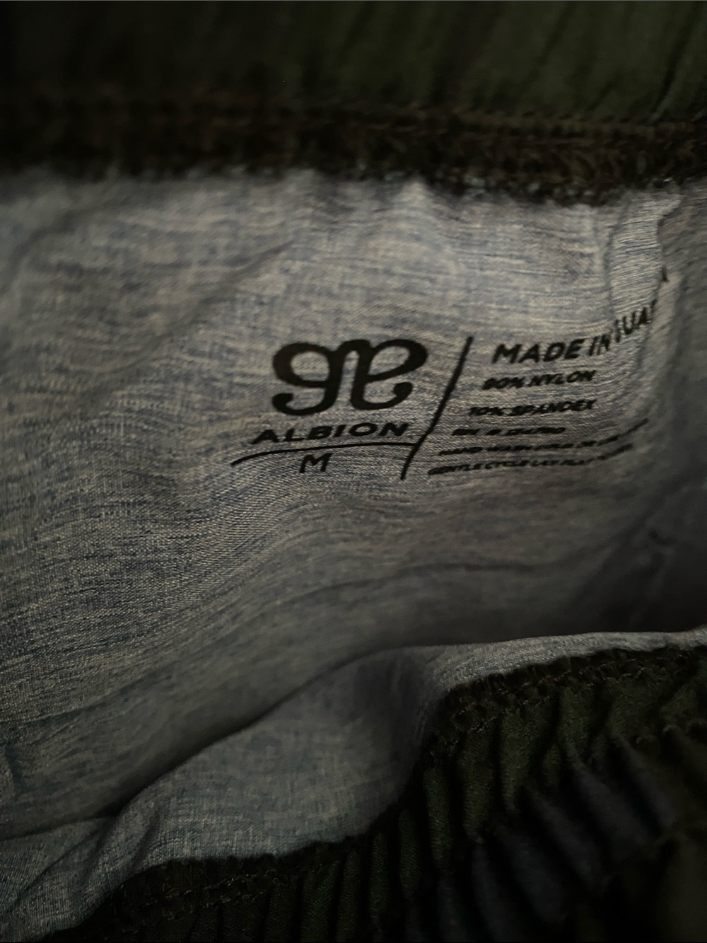 Albion Black Green Plaid Wide Leg Pants - Picture 3 of 4